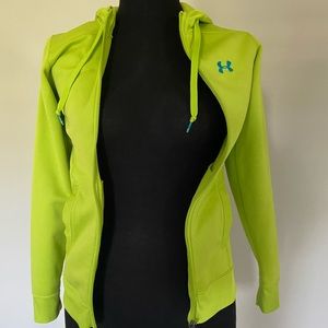 Under Armour XS Hooded Sweater Green